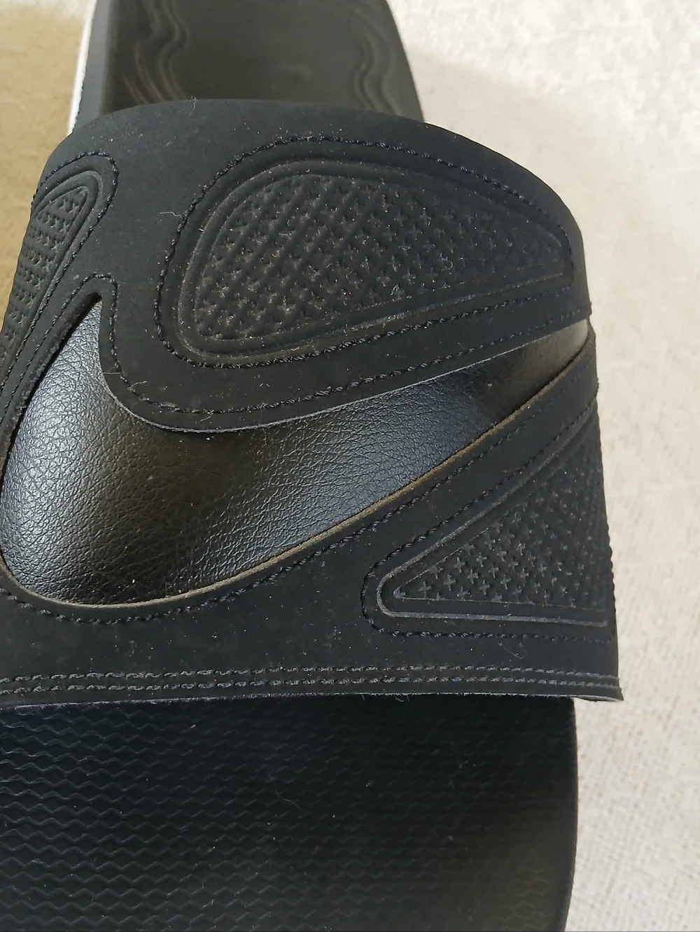 nike ♡ cirro slide sandals black mens 12 summer beach streetwear gorpcore dad